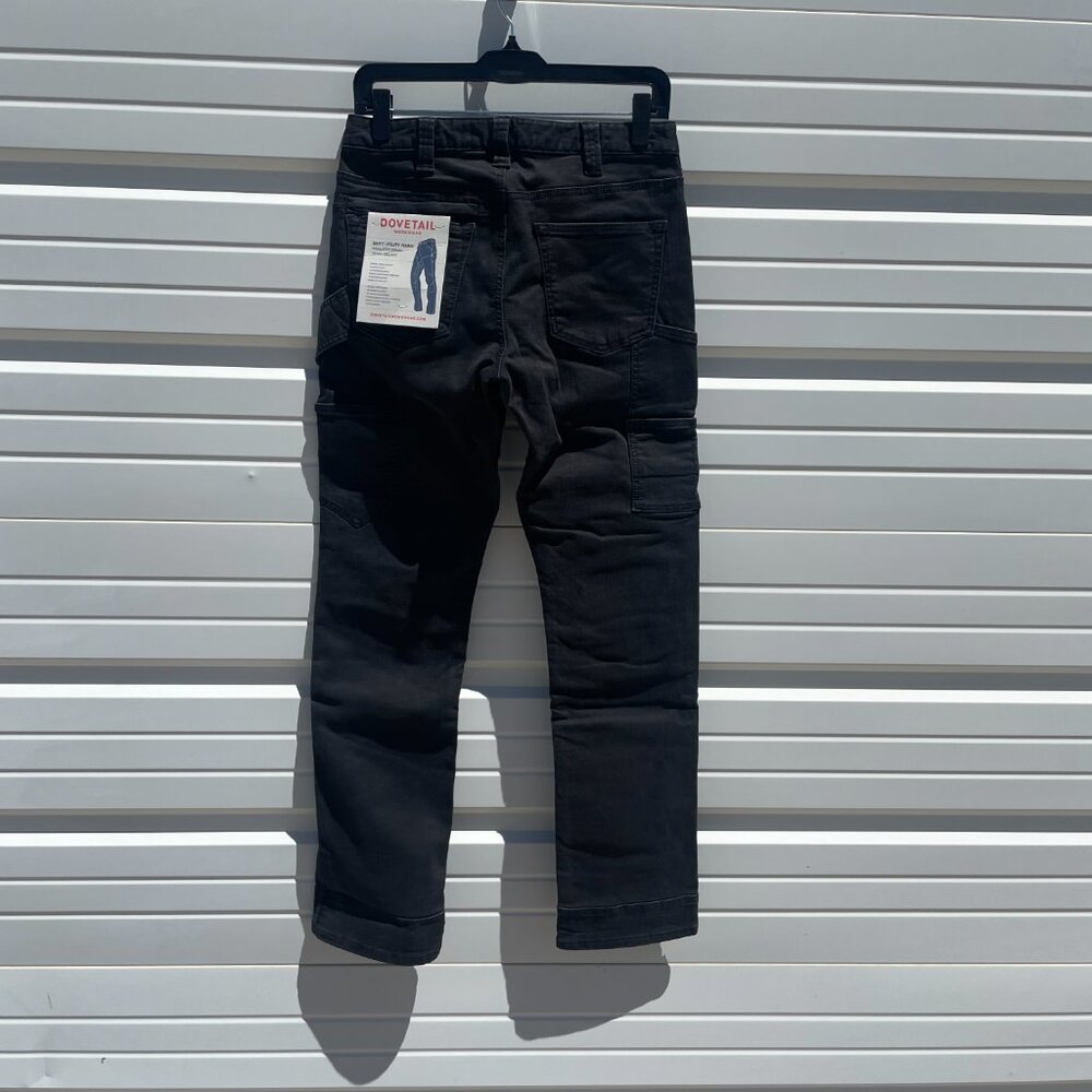 Dovetail Women's Britt Utility Insulated Denim Pant NWT - Picture 5 of 5